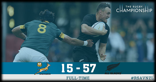 Springboks v All Blacks